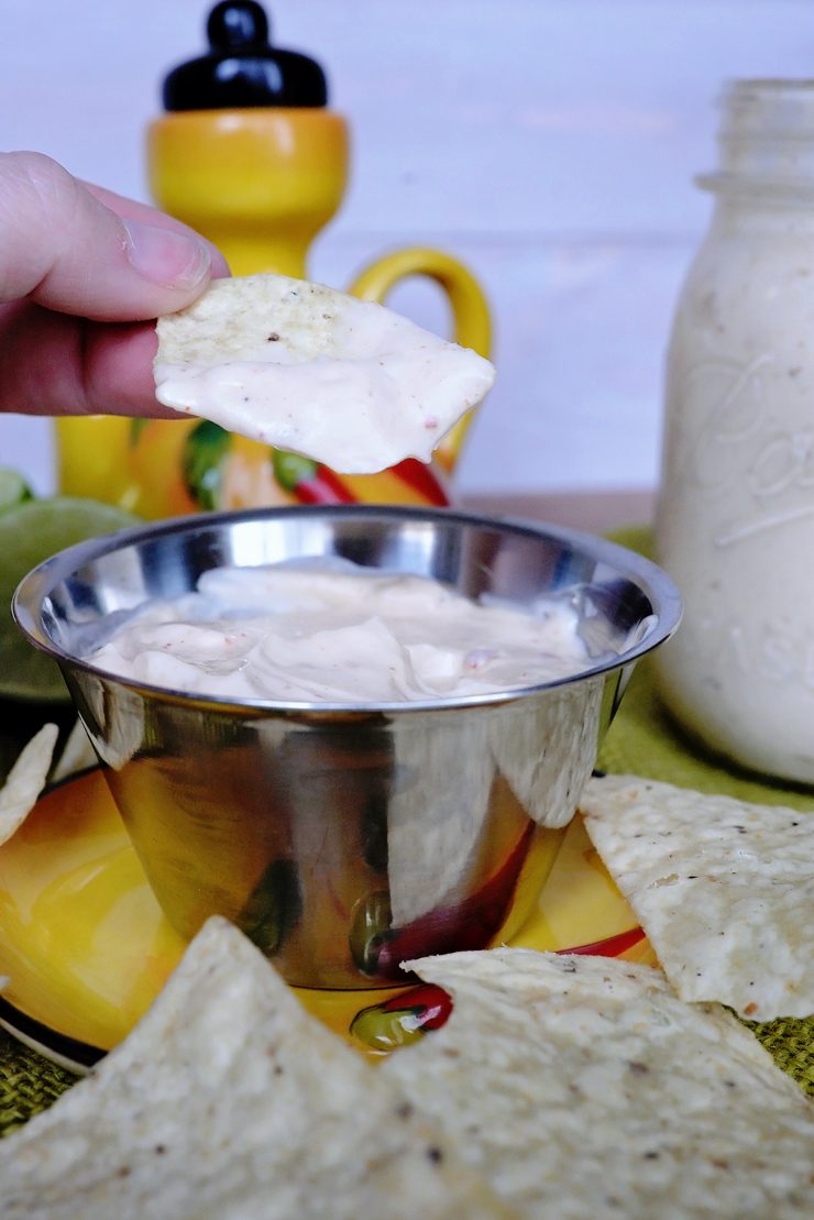 Mexican Restaurant White Dipping Sauce Sarah Halstead