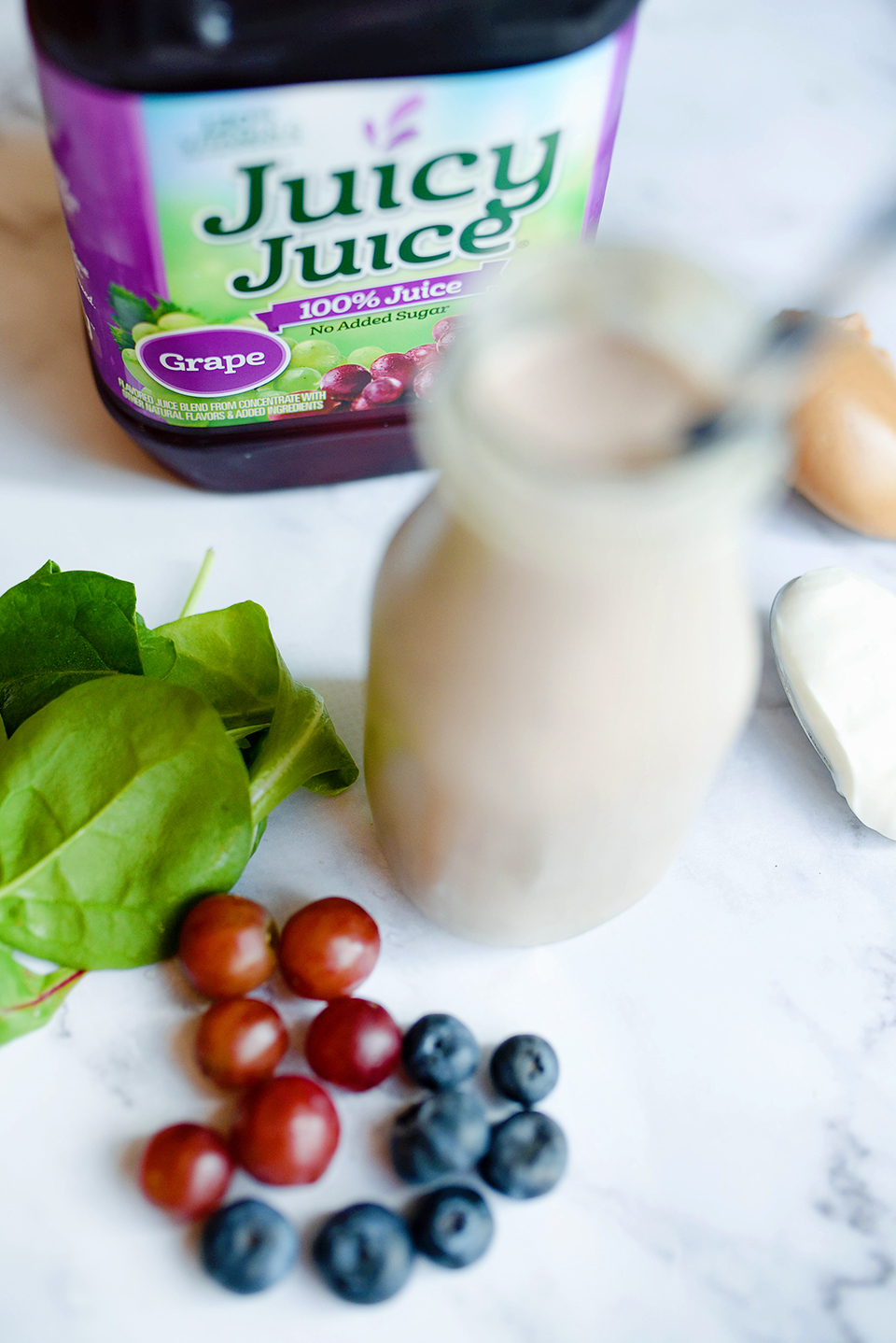 Peanut Butter And Jelly Smoothie - Sarah Halstead