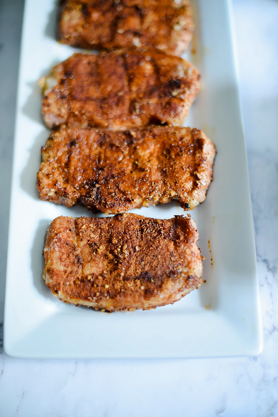 Dry rubs for outlet pork chops